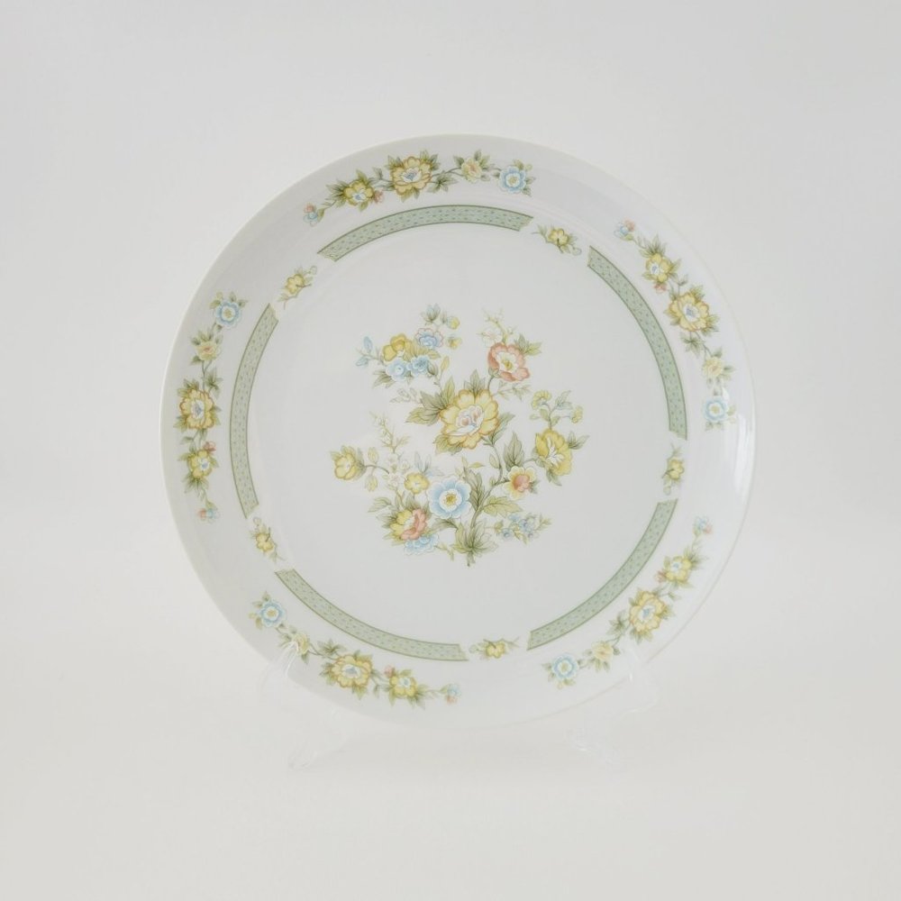Fashion Royale Ashley Round Platter 12", Spring Floral Dishes, Japan, Grannycore